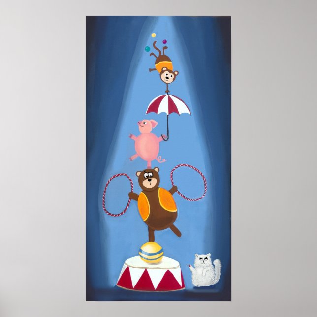 Affiche Un cirque précaire (Devant)