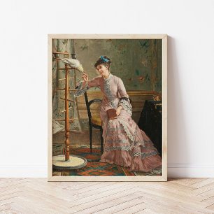 Affiche Un Cockatoo   Gustave Léonard de Jonghe