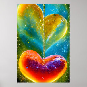 Affiche Un coeur a besoin d'un autre coeur