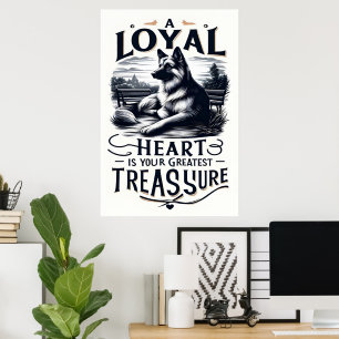 Affiche Un coeur loyal plus grand trésor