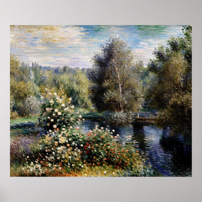Affiche Un coin du jardin à Montgeron (3) (Devant)