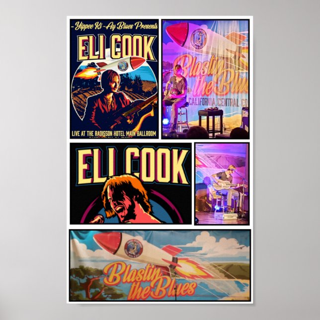 Affiche Un collage d'un concert (Devant)