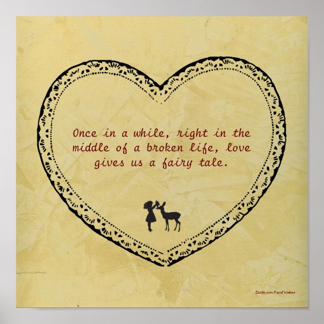 Affiche Un conte de fées sur la vie brisée (Devant)