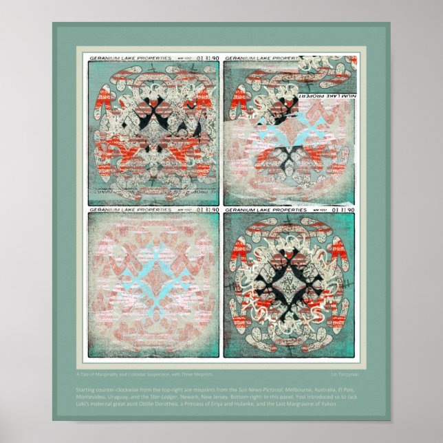 Affiche Un conte de marginalité et de suspension colloïdal (Devant)