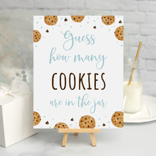 Affiche Un Cookie Doux Anniversaire Devine Combien De Jeu