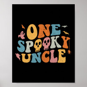 Affiche Un costume d'Halloween Super à un oncle Éffrayant