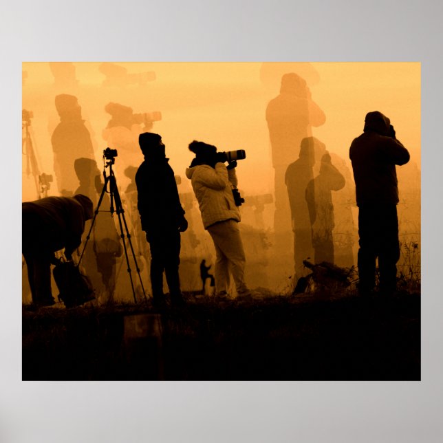 Affiche Un coucher de soleil Extraordinaire - Photographie (Devant)