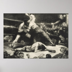 Affiche Un coup d'arrêt - George Bellows - 1921