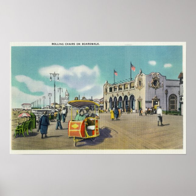 Affiche Un couple dans une scène de la chaise roulante de  (Devant)