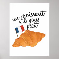 Un Croissant S'il Vous Plait - Français
