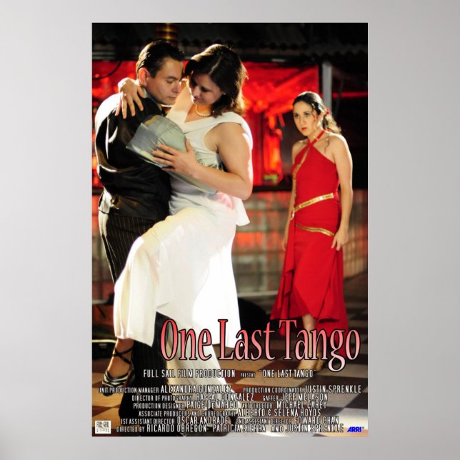 Affiche Un Dernier tango (Devant)