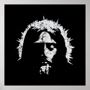 Affiche Un Dieu Visage de Jésus