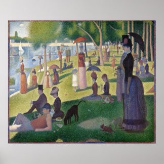 Affiche Un dimanche à La Grande Jatte par Georges Seurat