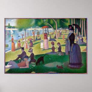 Affiche Un dimanche après-midi à La Grande Jatte, Seurat