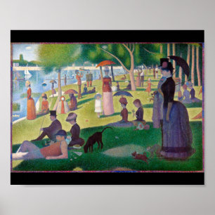 Affiche Un dimanche après-midi à La Grande Jatte, Seurat