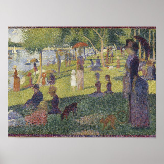 Affiche Un dimanche après-midi à l'île de la Grande Jatte  (Devant)