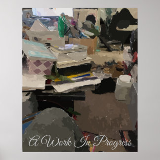 Affiche Un document d'affichage de la valeur des travaux e