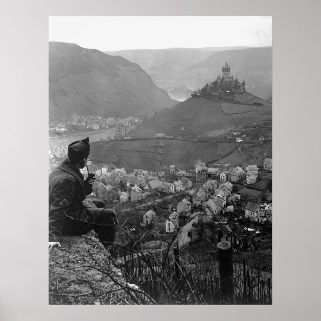 Affiche Un Doughboy en Allemagne (Devant)