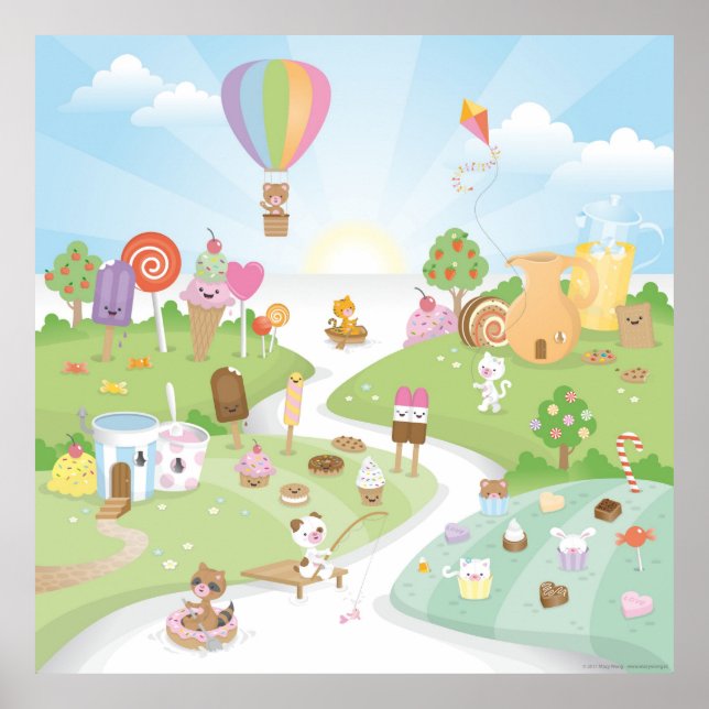 Affiche Un doux paradis d'été ! (Devant)