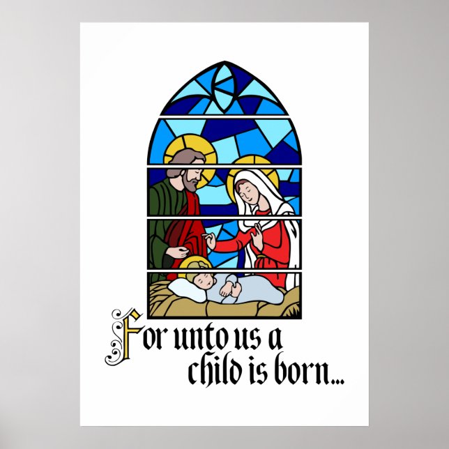 Affiche Un enfant naît (Devant)