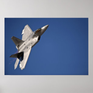 Affiche Un F-22 Raptor