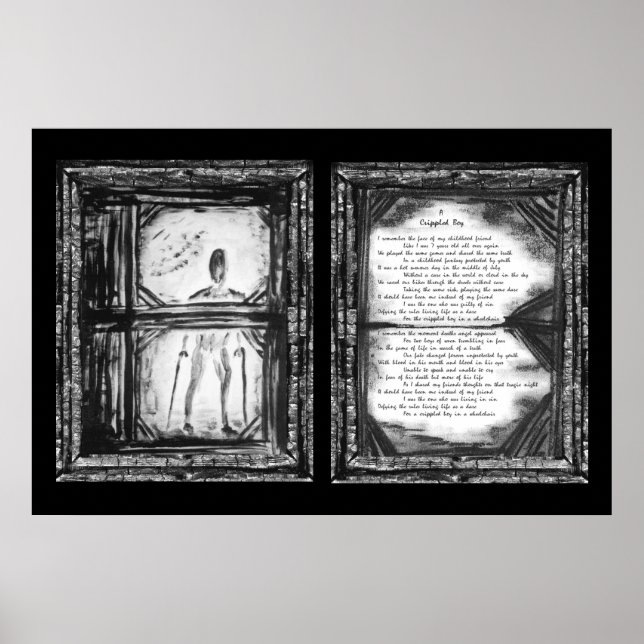 Affiche Un garçon paralysé (Devant)