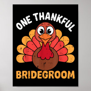 Affiche Un Gentil Marié Turquie Drôle Thanksgiving
