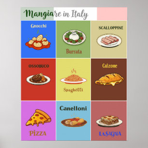 Affiche Un goût d'Italie