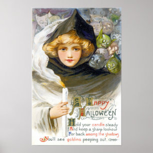 Affiche Un Hallowe'en heureux