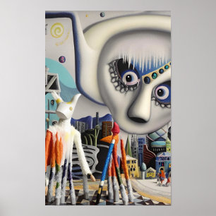 Affiche Un hiver Merveilleux Diorama-Land Ken Gage