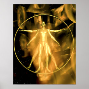 Affiche Un homme d'or de Vetruvian
