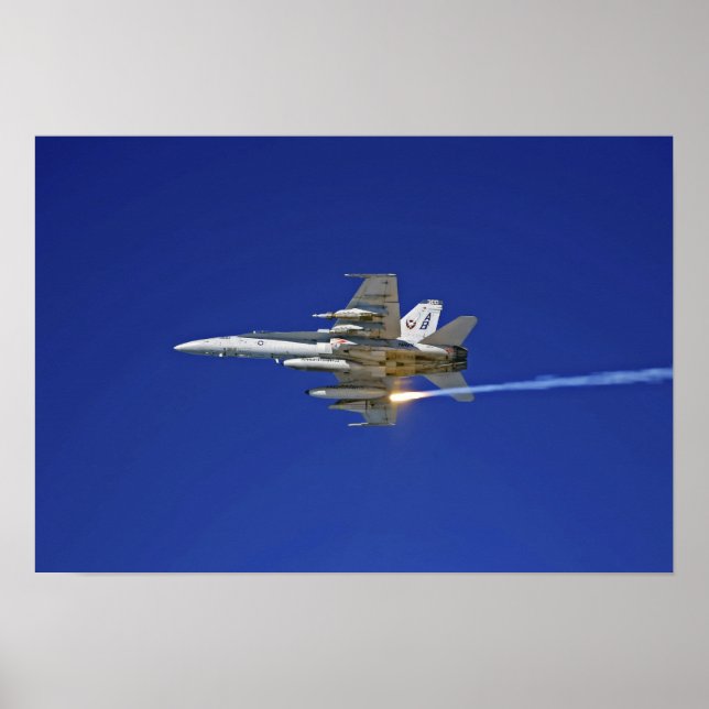 Affiche Un Hornet F/A-18C (Devant)