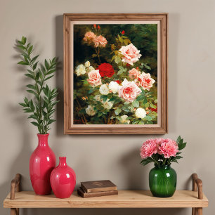 Affiche Un jardin de roses (1902)