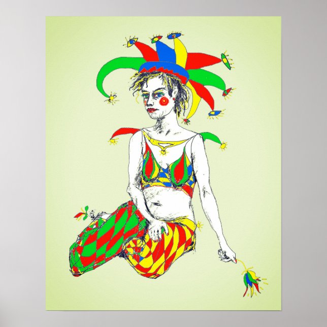 Affiche Un Jester (Devant)