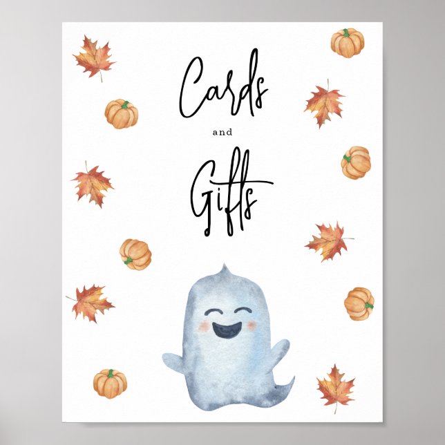 Affiche Un joli fantôme - cartes et cadeaux (Devant)
