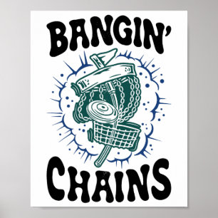 Affiche Un joueur de golf dit que les chaînes de Bangin's