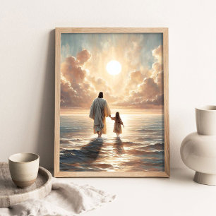 Affiche Un Jour pour les Miracles, Art Chrétien, Jésus Mar