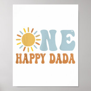 Affiche Un joyeux Dada de l'Anniversaire Premier voyage au