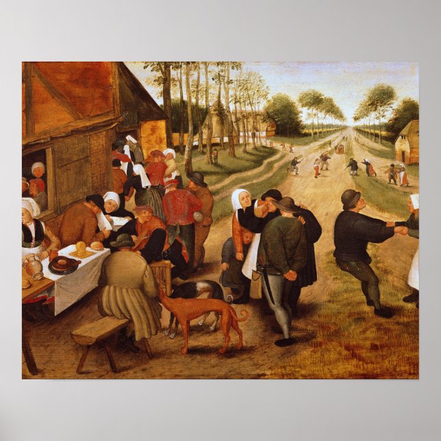 Affiche Un Kermesse flamand (Devant)