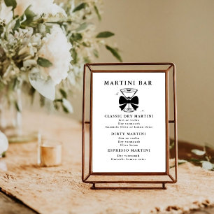 Affiche Un Martini Un Peu Plus Ancien Martini Bar Annivers