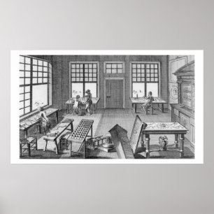 Affiche Un meuble de l'atelier de la couche, de l'Encyclop