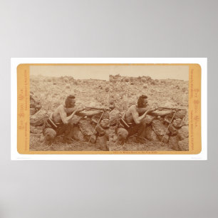 Affiche Un Modoc Brave sur le Warpath (1172)