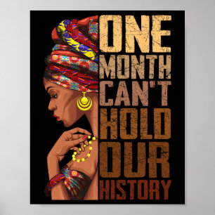 Affiche Un mois ne peut contenir notre histoire Mélanine A