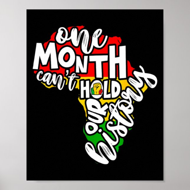Affiche Un mois ne peut contenir notre histoire Mois de l' (Devant)