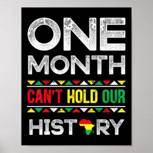Affiche Un mois ne peut pas contenir notre histoire Mois d