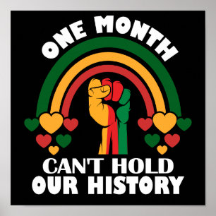 Affiche Un mois ne peut pas retenir notre histoire