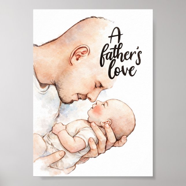 Affiche Un moment tendre d'un père (Devant)