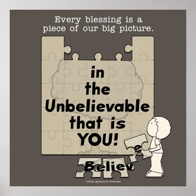 Affiche Un morceau de la grande image (Devant)