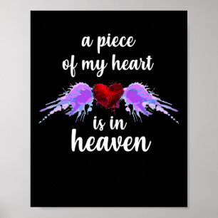 Affiche Un Morceau De Sensibilisation De Mon Coeur Au Ciel