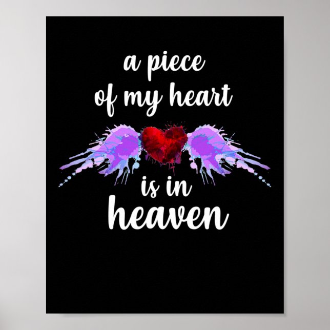 Affiche Un Morceau De Sensibilisation De Mon Coeur Au Ciel (Devant)